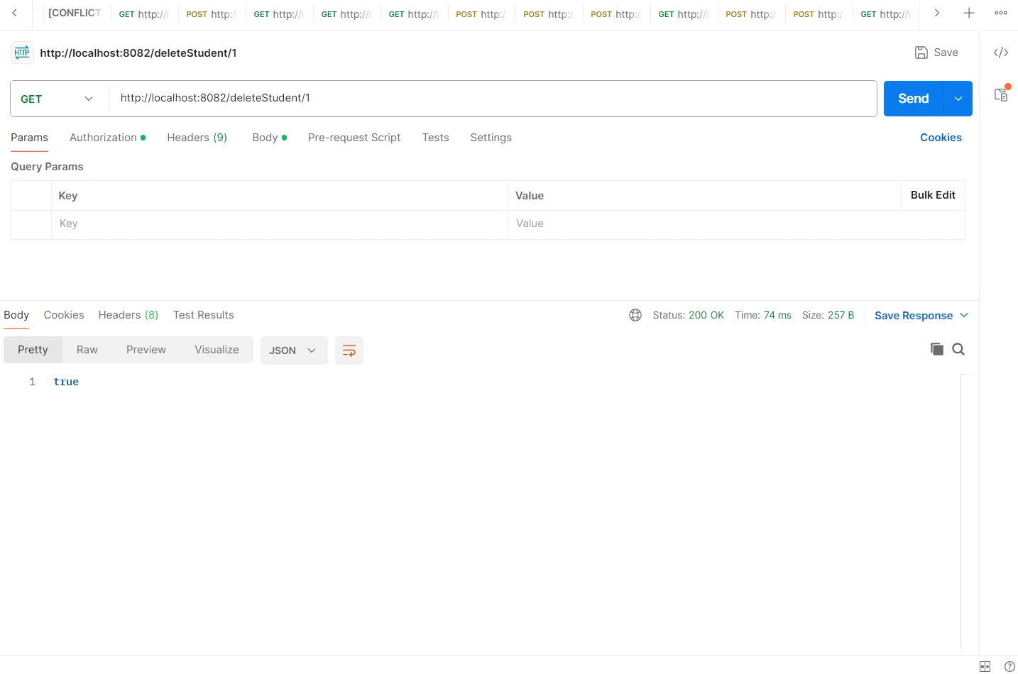 delete api testing